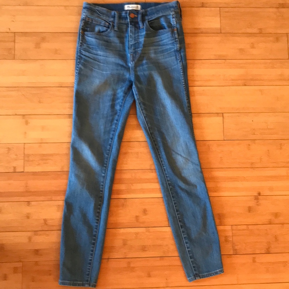 Madewell 10” high riser skinny skinny